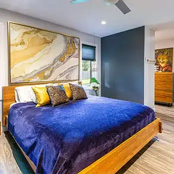 bedroom real estate photography