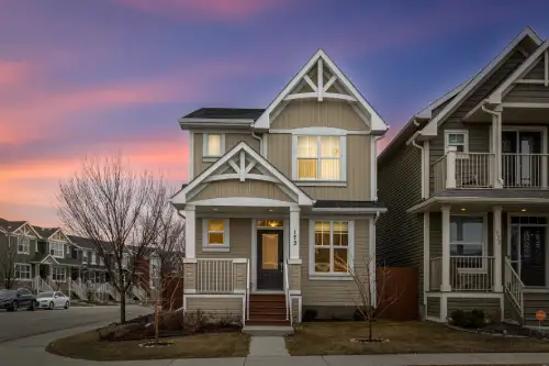 Twilight Photo - Home in Auburn Bay - Photos 4 Real Estate