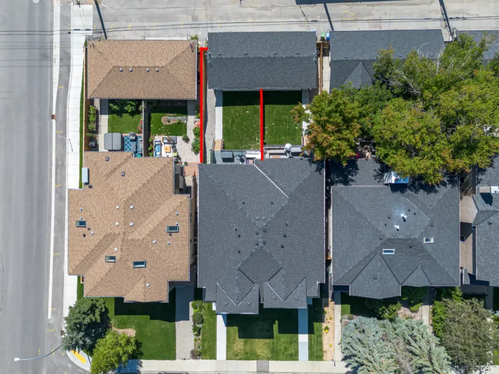 Drone Photo - Duplex view from the top