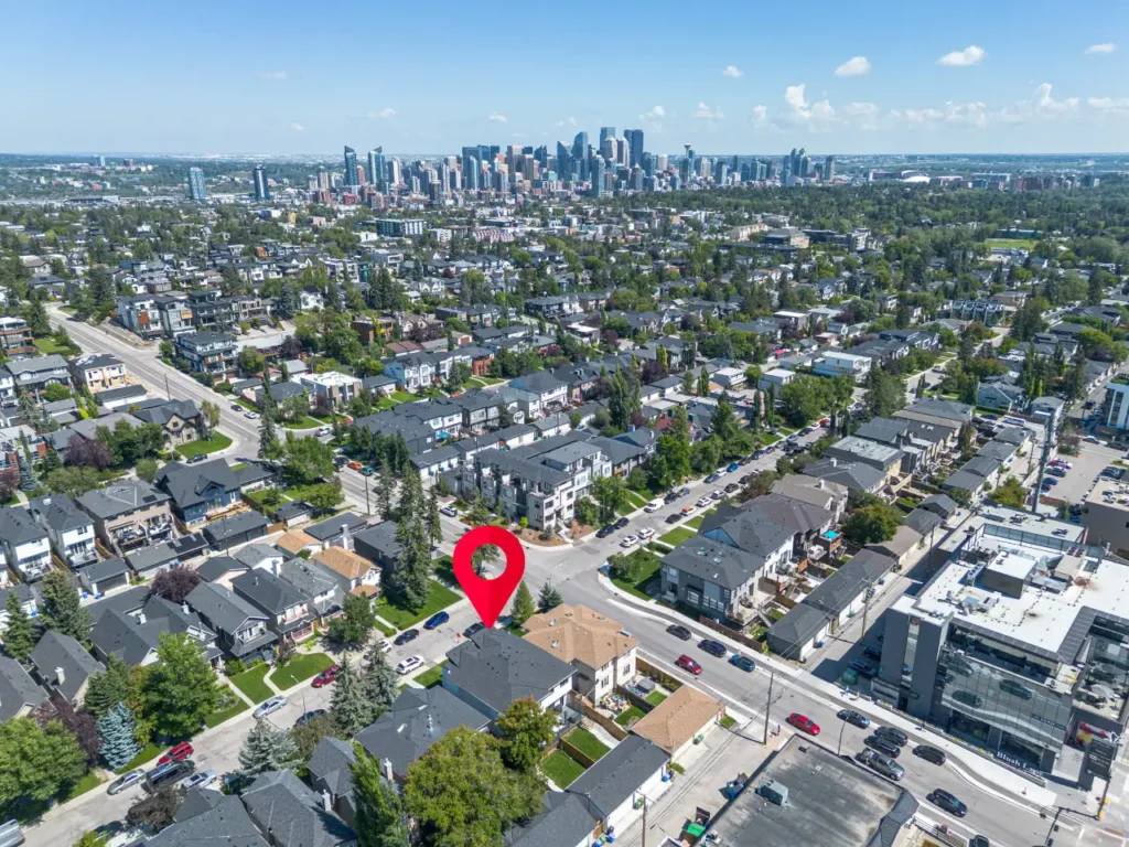 Drone Photo - property close to Calgary Downtown