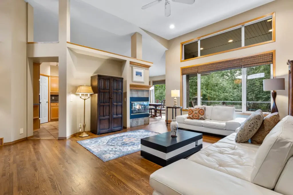 Living room - professional real estate photography