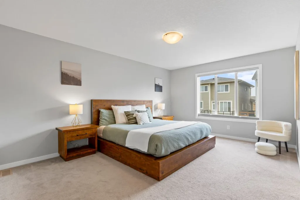 Master Bedroom - Calgary Real Estate Photos