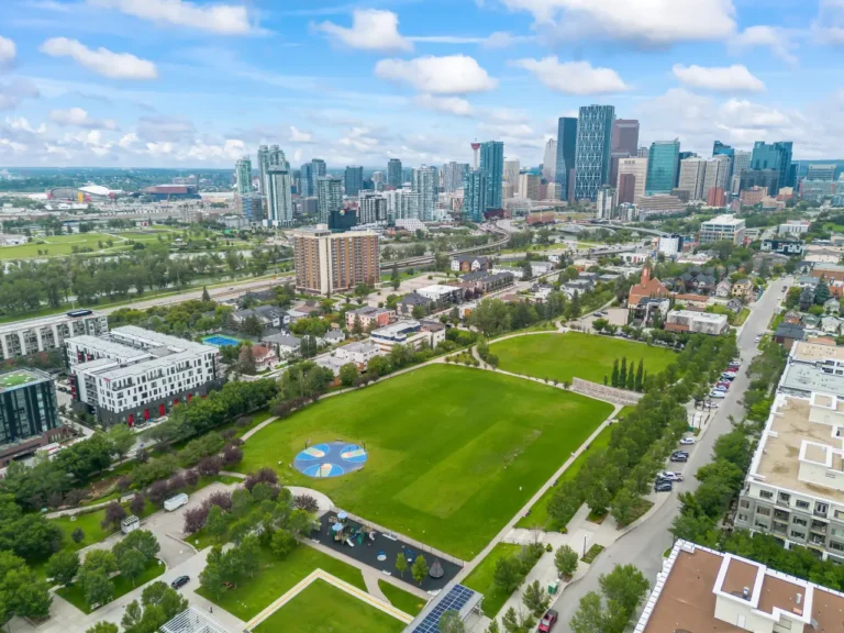 Drone Downtown View 02