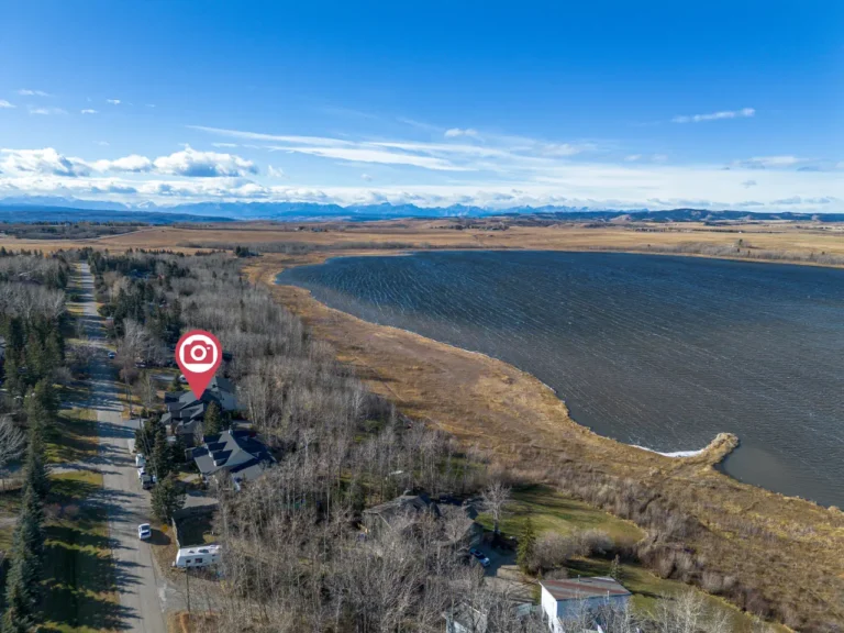 Drone Lake and Mountain View