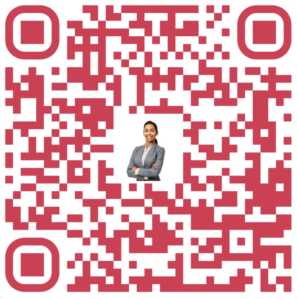 Generated QR code example